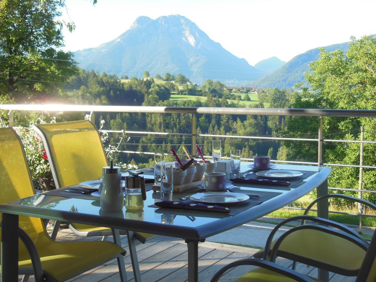 Les Perrelles Bed and Breakfast Bellecombe-en-Beauges Exterior foto